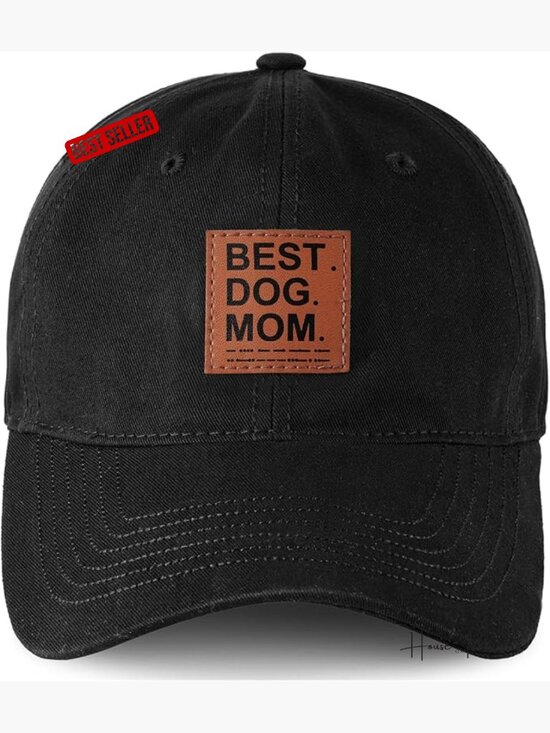 Best Dog Mom Gifts for Women - Cotton Baseball Cap Adjustable Sun Protection Hat main image 7